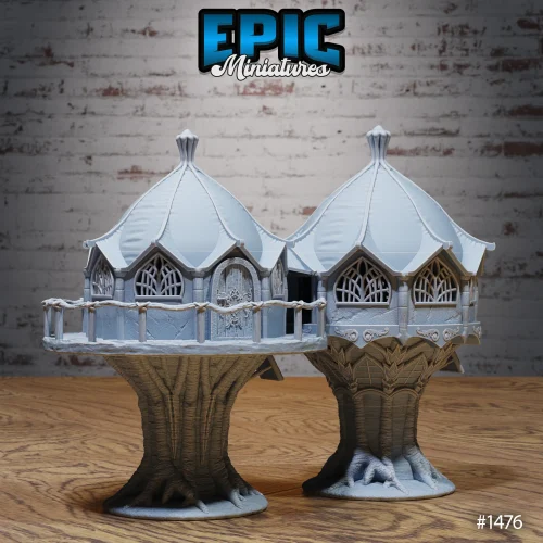 Elf Forest Houses - Variation 1