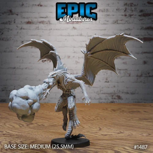 Draconic Demon Green Breath Attack (Medium)