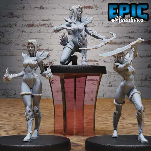 High Elf Warrior / High Elf Mage / High Elf Archer Set