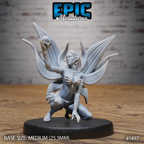 Dark Fairy Mourning (Medium)