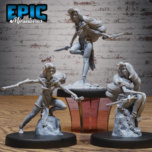 Wildling Princess Sitting / Wildling Princess Dagger / Wildling Princess Bo Set