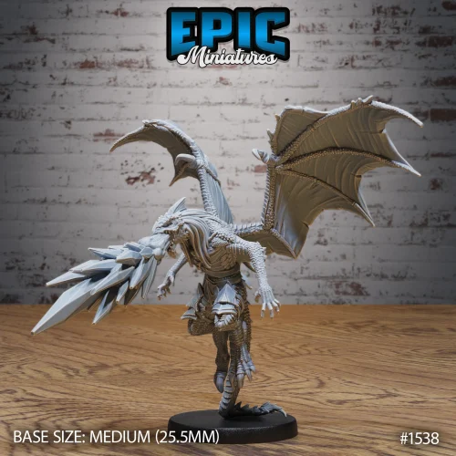 Draconic Demon White Breath Attack (Medium)