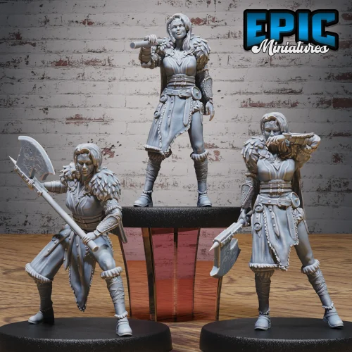 Barbarian Female Set