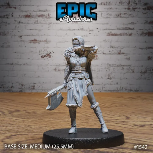 Barbarian Female (Medium)