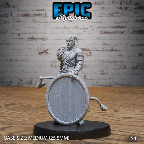 Devil Folk Barbarian (Medium)