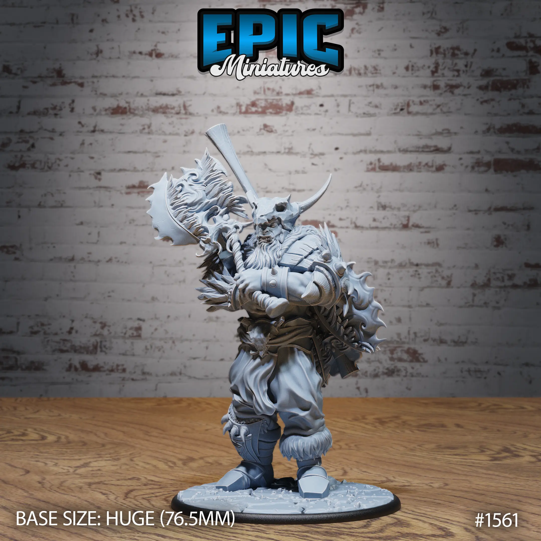 Frost Giant Warrior (Huge)