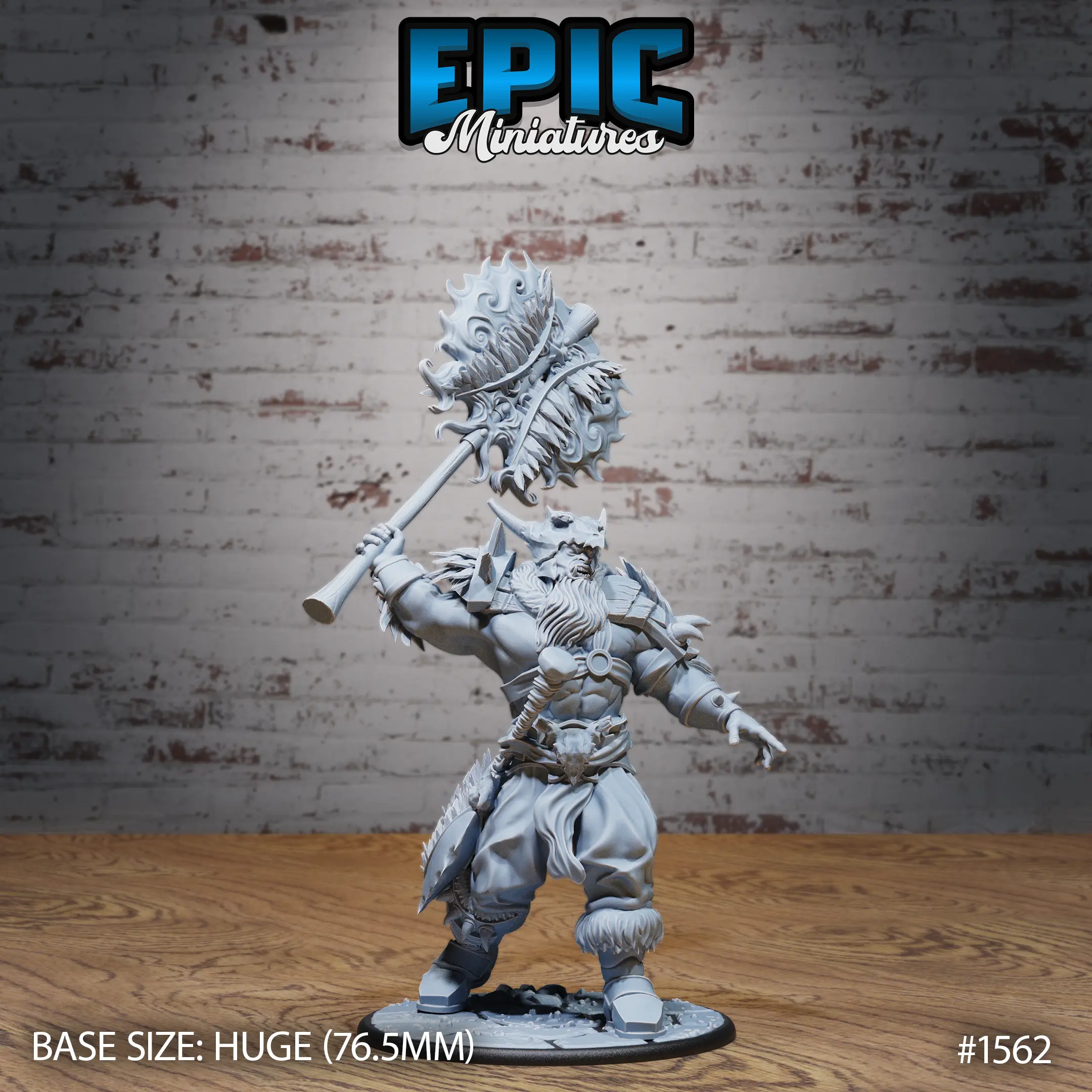 Frost Giant Warrior Angry (Huge)