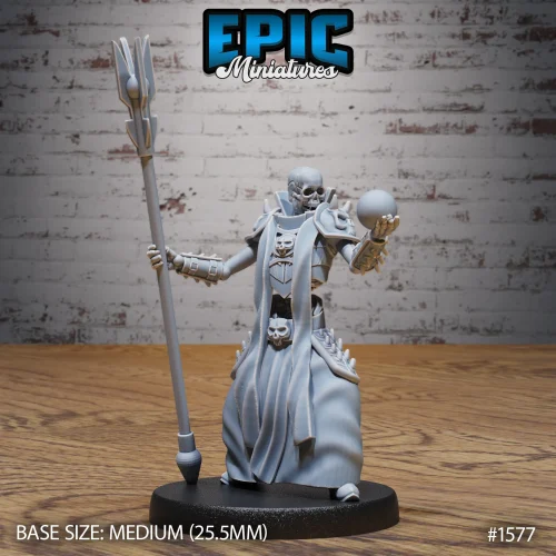 Skeleton Army Warlock (Medium)