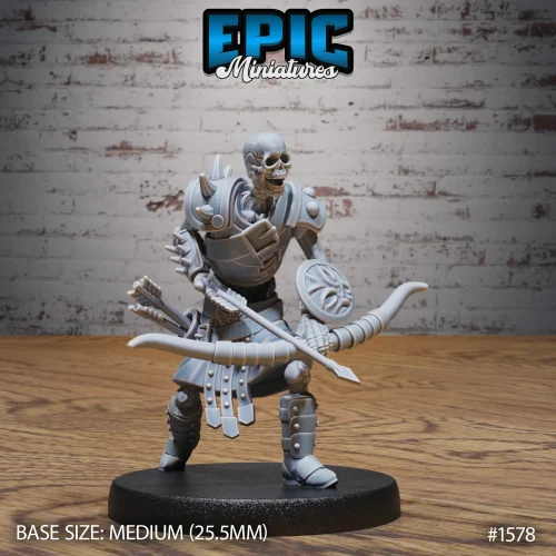 Skeleton Army Heavy Archer (Medium)