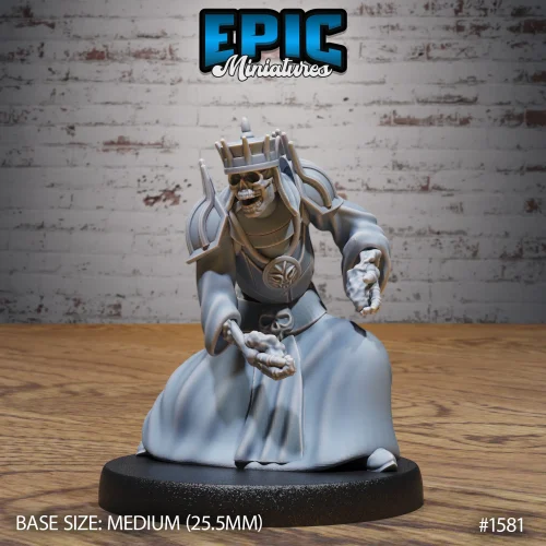 Skeleton Army Sorcerer (Medium)