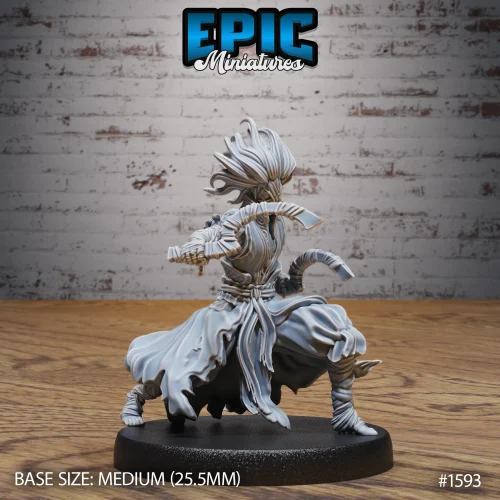 Bandage Warrior Fighting (Medium)