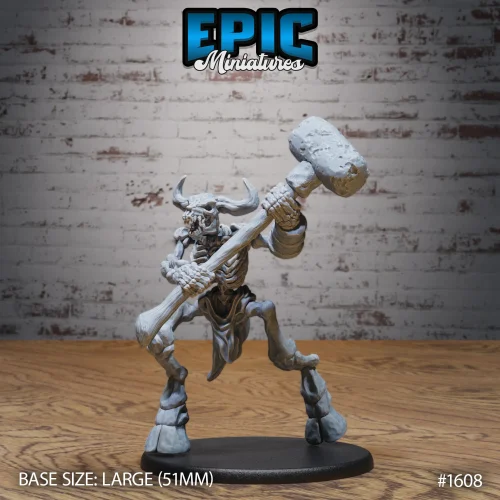 Minotaur Skeleton Hammer (Large)