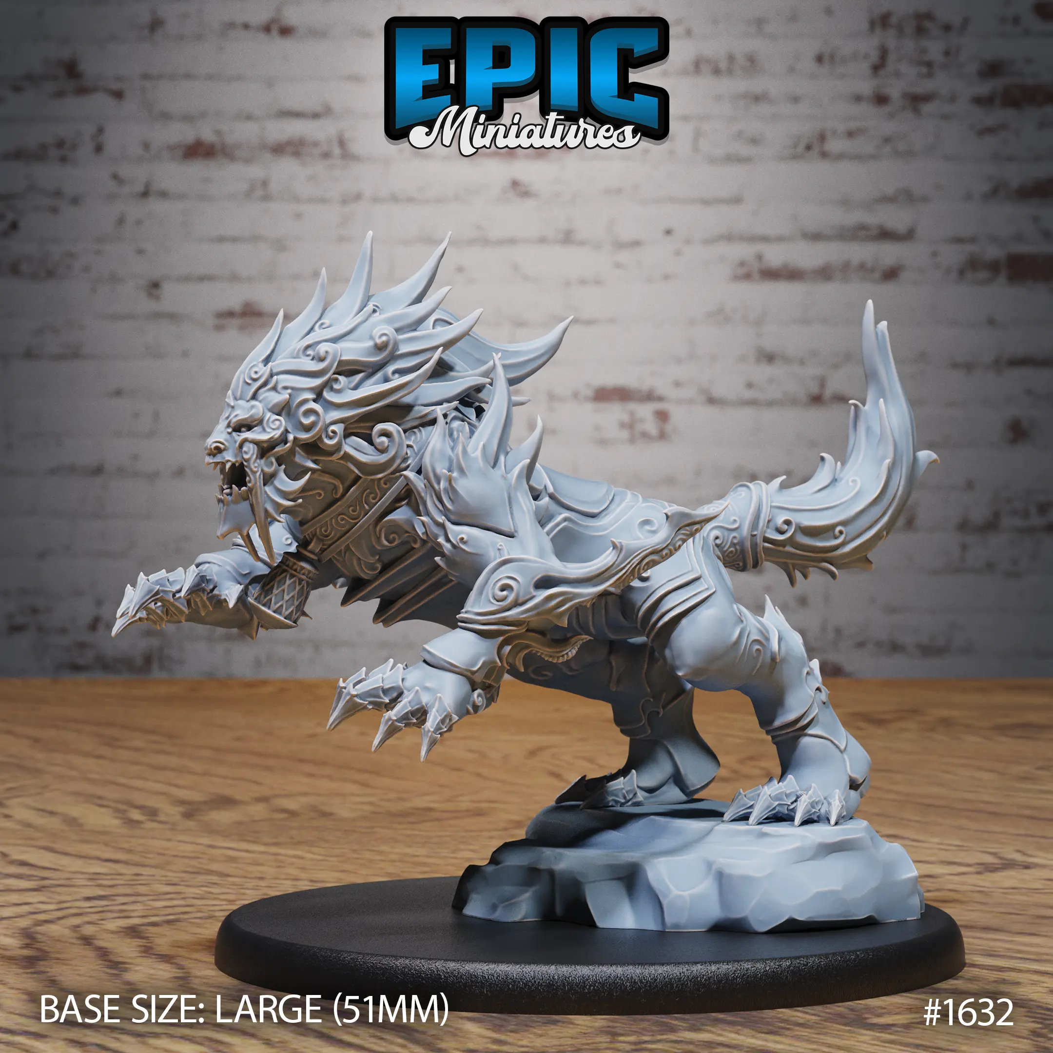 Guardian Fuu Tiger Attacking (Large)