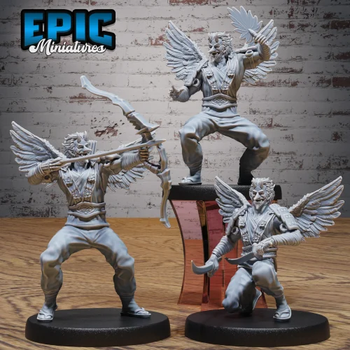 Tengu Swords / Tengu Fan / Tengu Archer Set