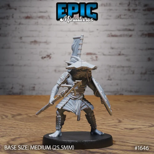 Fish Folk Koi Tribe Warrior (Medium)