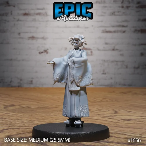 Geisha Welcoming (Medium)