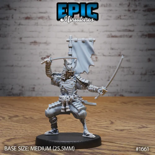 Undead Samurai Ready (Medium)