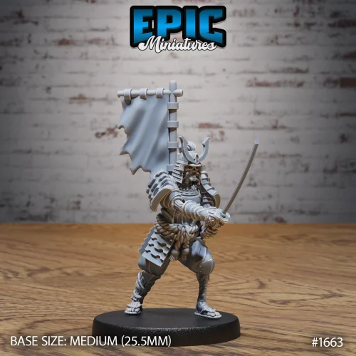 Undead Samurai Attacking (Medium)