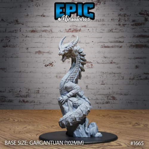 Legendary Lung Dragon Climbing (Gargantuan)