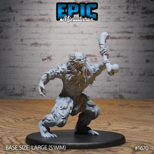 Burrowing Troll Fighting (Large)