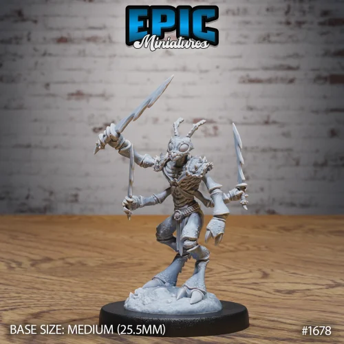 Insectoid Ant Warrior (Medium)