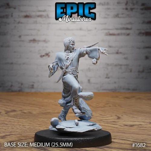 Earth Wizard Panic Magic (Medium)