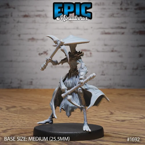 Mushroom Folk Warrior Scythe (Medium)