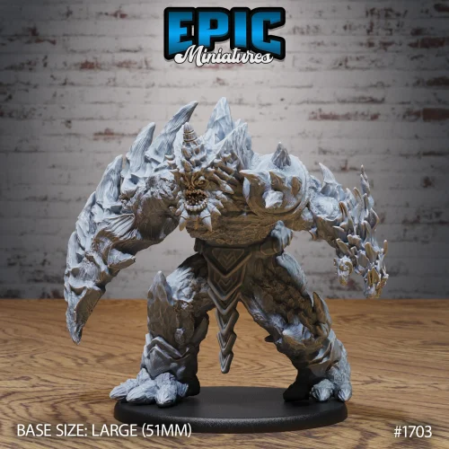 Lava Golem Angry (Large)