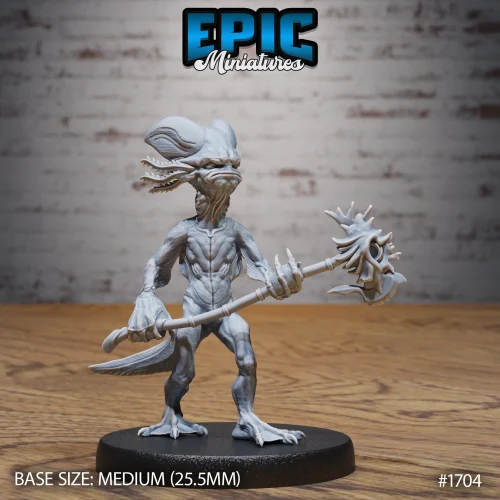 Grumpy Axolotl Warrior Axe (Medium)