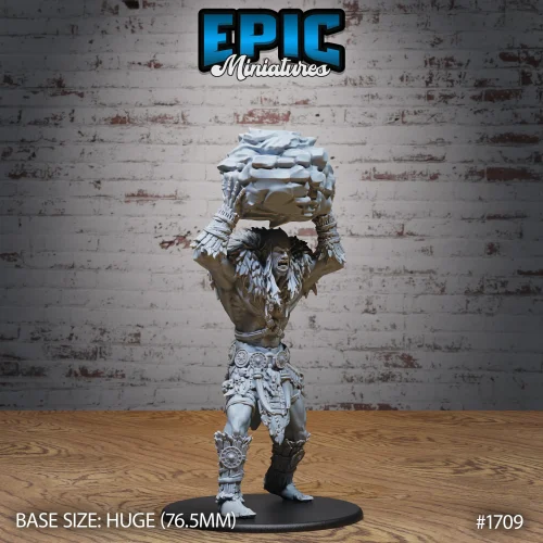 Stone Giant Rock Throw (Huge)