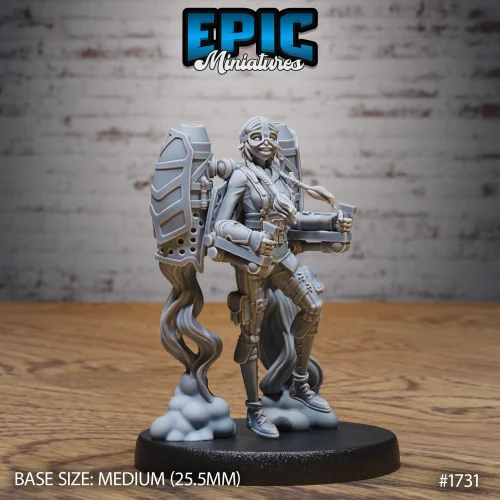 Jetpack Girl Susi (Medium)