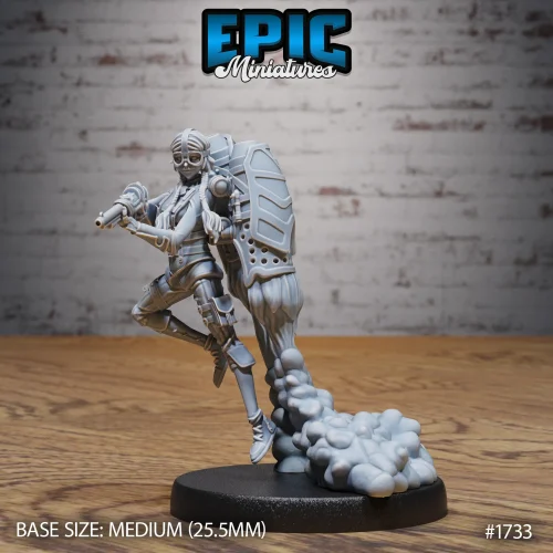 Jetpack Girl Susi Rifle (Medium)