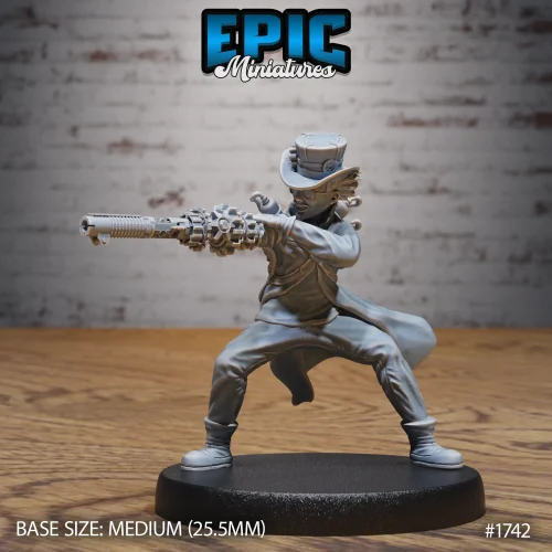 Prof. Felix Fortune Arm Gun (Medium)