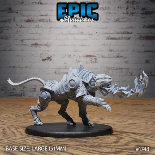 Construct Tiger Fire Breath (Large)