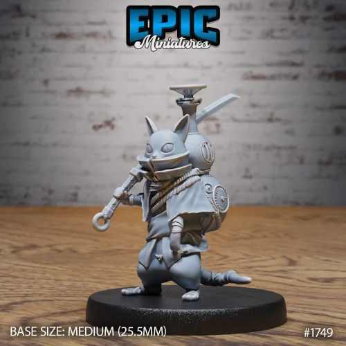 Wandering Neko (Medium)