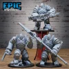 Iron Juggernaut Spear / Iron Juggernaut Sword / Iron Juggernaut Gun Set