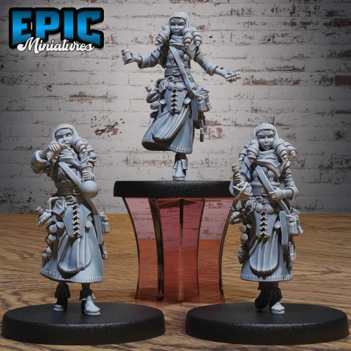 Female Alchemist Set