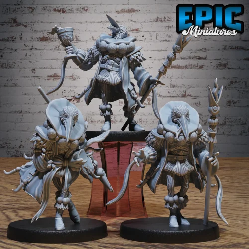 Noble Crane Folk Set