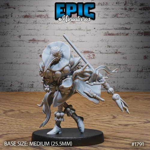 Noble Crane Folk Greeting (Medium)