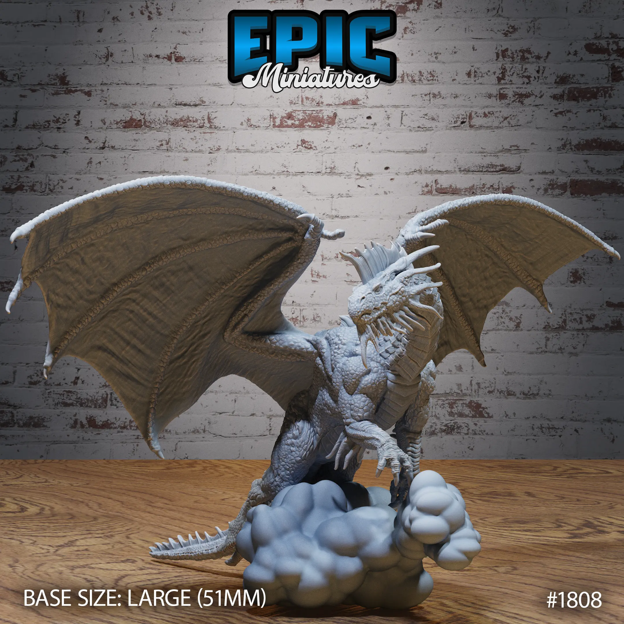 Adult Silver Dragon (Huge)