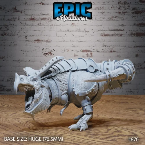 T-Rex Attacking (Huge) - Variation 2