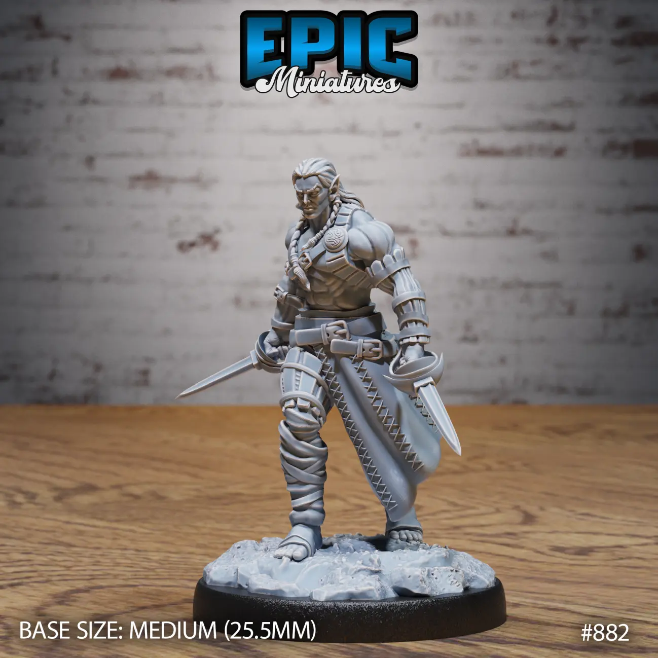 Elven Barbarian (Medium)