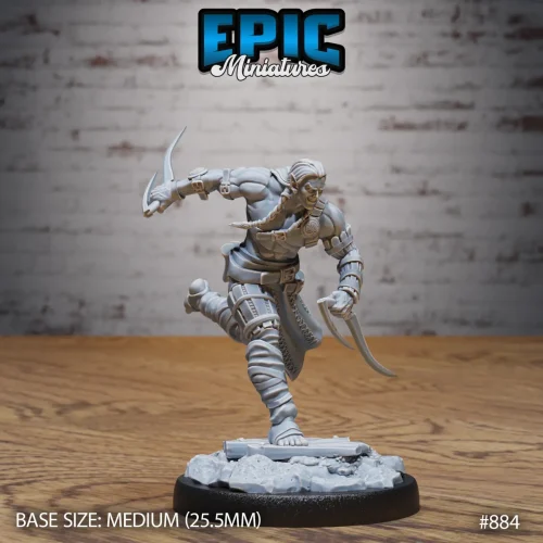 Elven Barbarian Bloodlust (Medium)