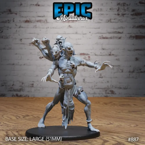 Dire Troll Attacking (Large)