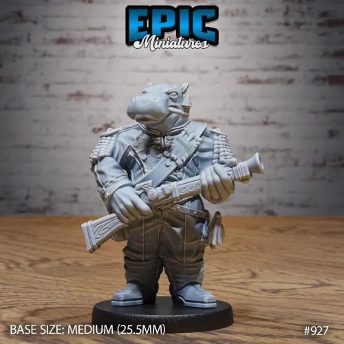 Hippo Soldier Shotgun (Medium)