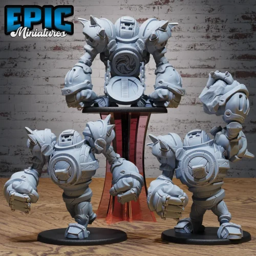 Gate Golem Walking / Gate Golem Rock / Gate Golem Portal Set