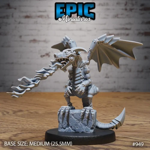 Dragon Whelp Construct Attacking (Medium)