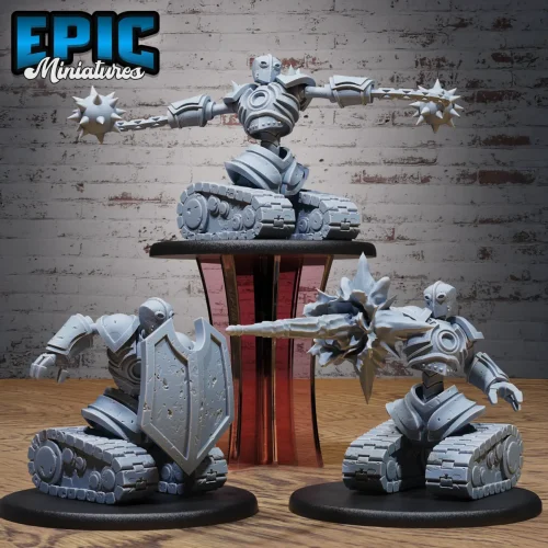 Assault Tank Morning Star / Assault Tank Shield / Assault Tank Shooting Set