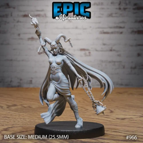 Enchantress Attacking (Medium)