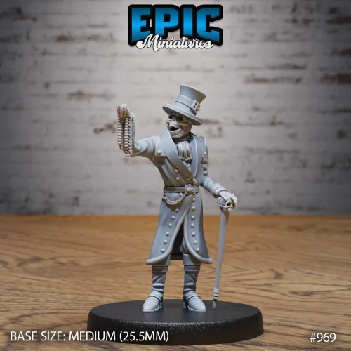 Skeleton Gentleman (Medium)